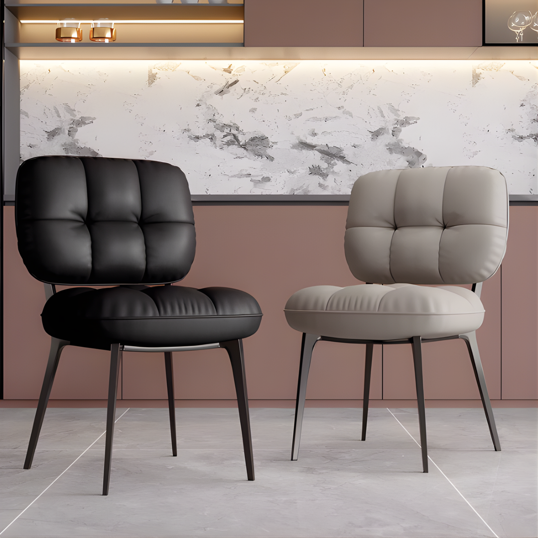 ORLANDO Modern Leather Dining Chair