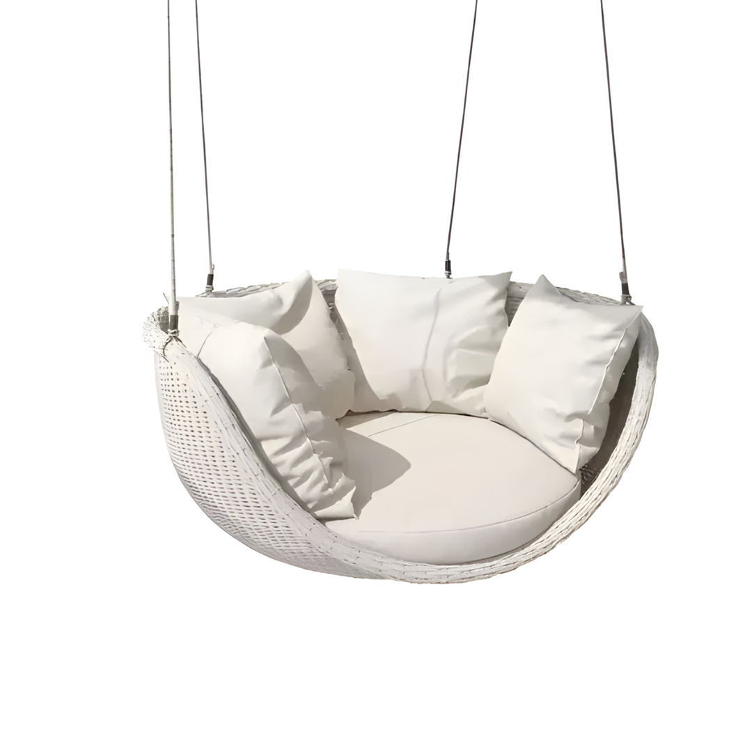 ZAYQORIN Modern Rattan Swing Chair