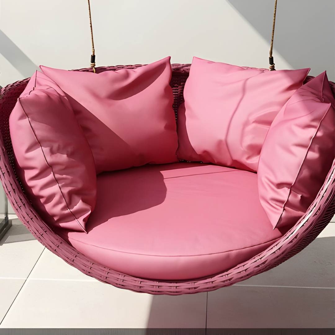 ZAYQORIN Modern Rattan Swing Chair