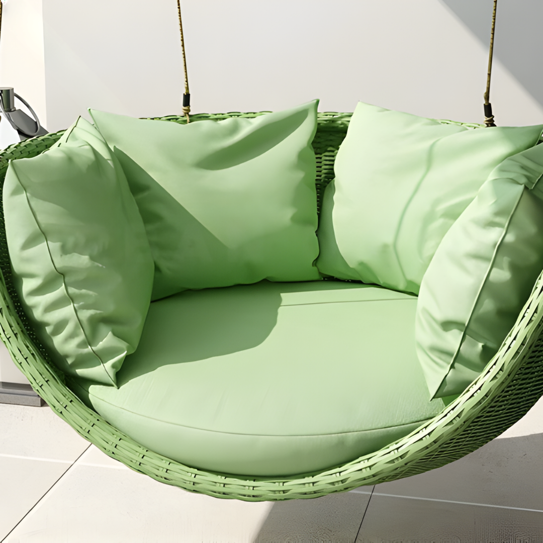 ZAYQORIN Modern Rattan Swing Chair