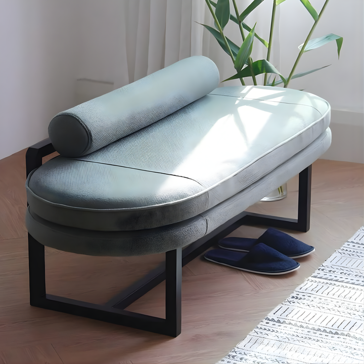 CALVET Modern Fabric Ottoman