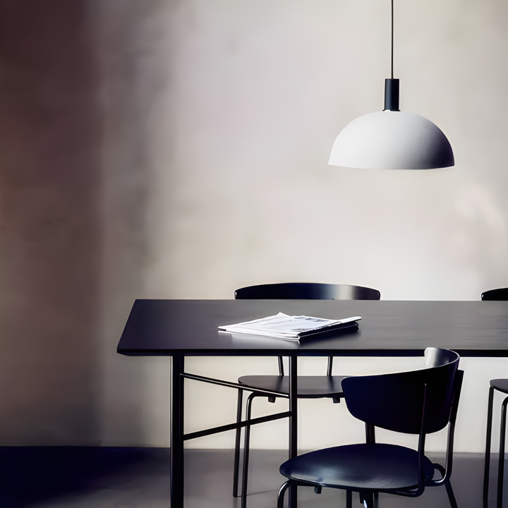 HUDSON Minimalist Solid Wood Dining Office Table
