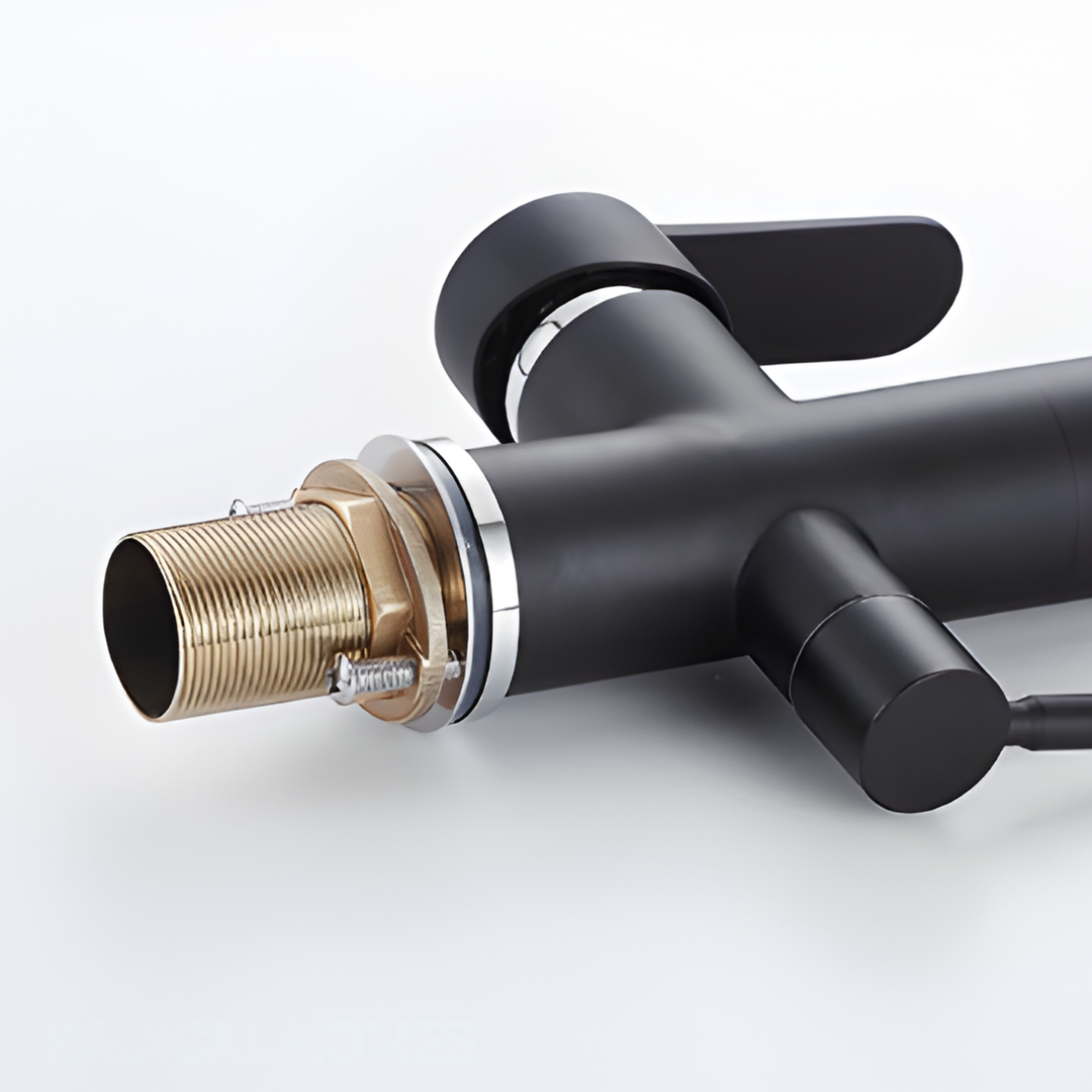 HART Modern Black Double Tap Faucet