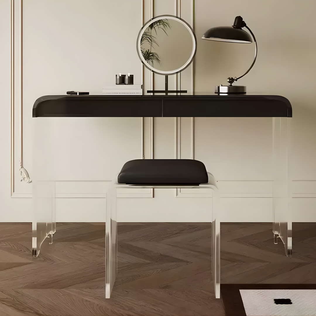 VITRELLA Modern Acrylic Vanity Table