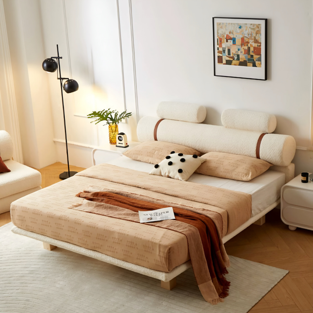 AVELTON Modern Fabric Bedframe