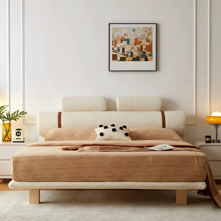AVELTON Modern Fabric Bedframe