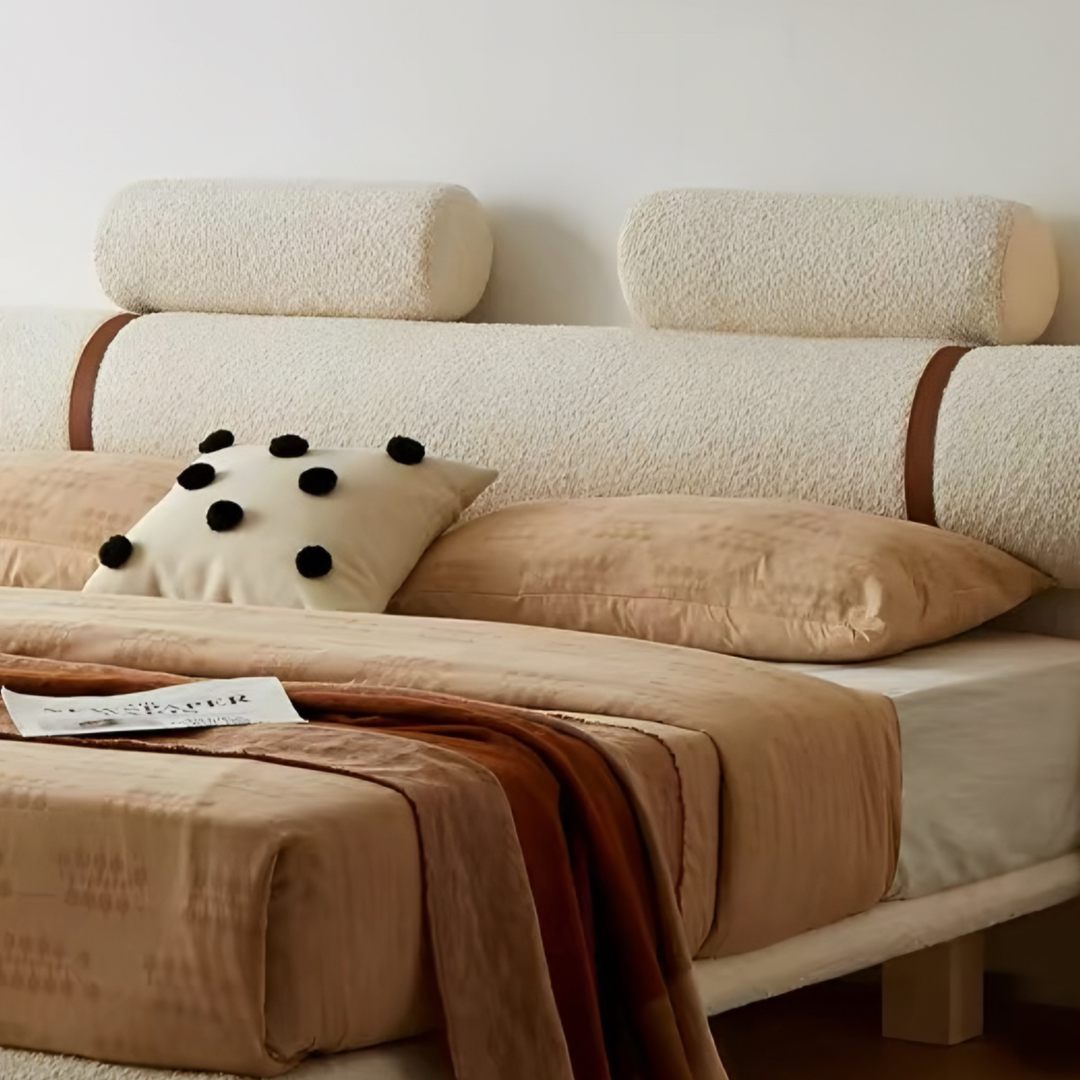 AVELTON Modern Fabric Bedframe