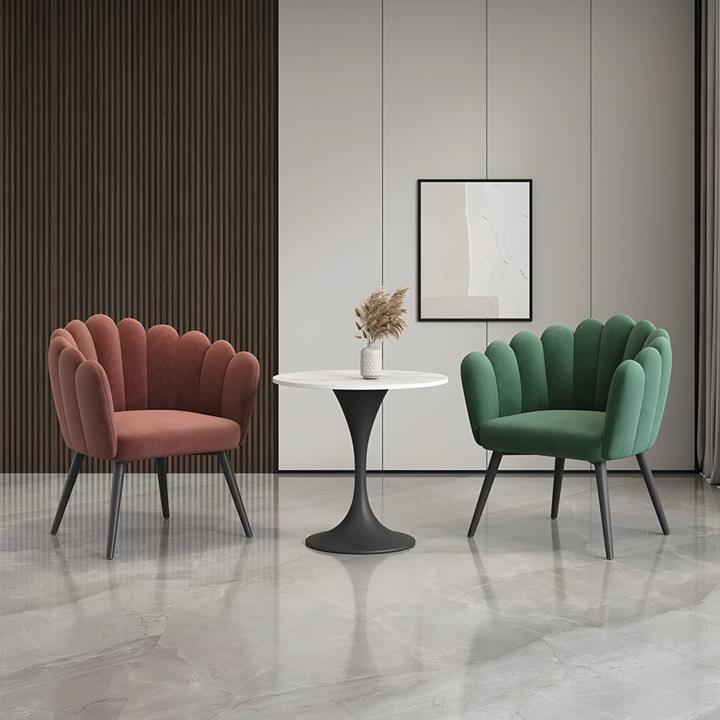 EVELINE Modern Velvet Dining Chair