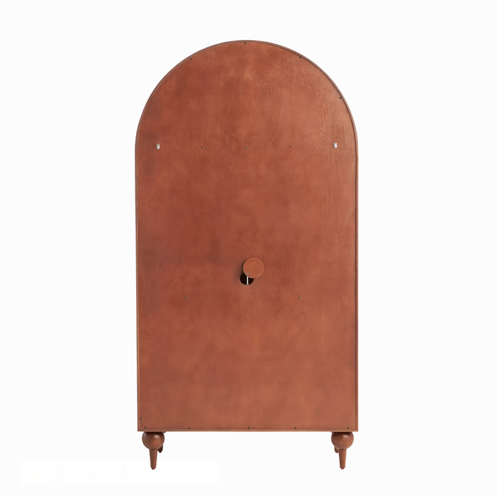 FLEURON Vintage Mappa Burl Display Cabinet - Cassa Haus Singapore