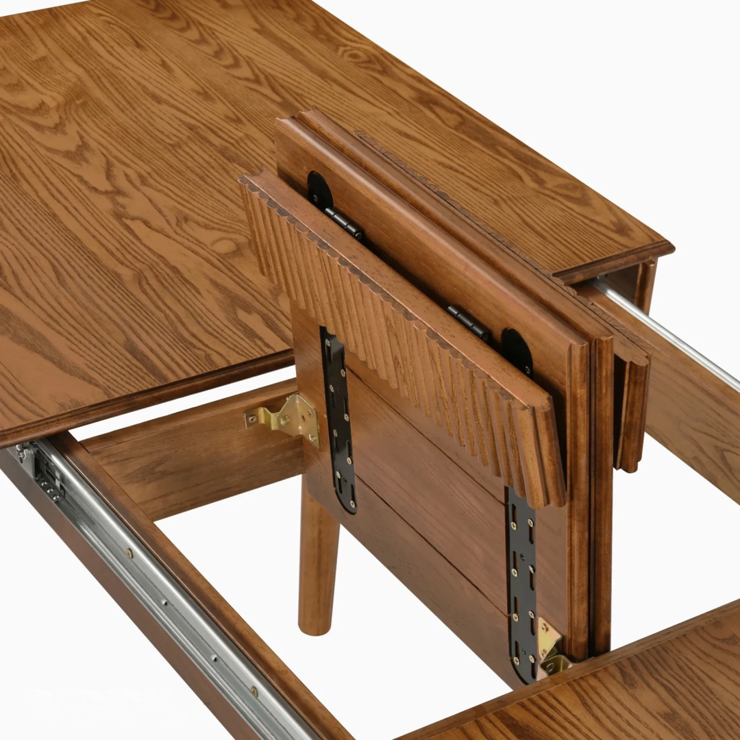 RENAISSANCE Solid Wood Extendable Dining Table