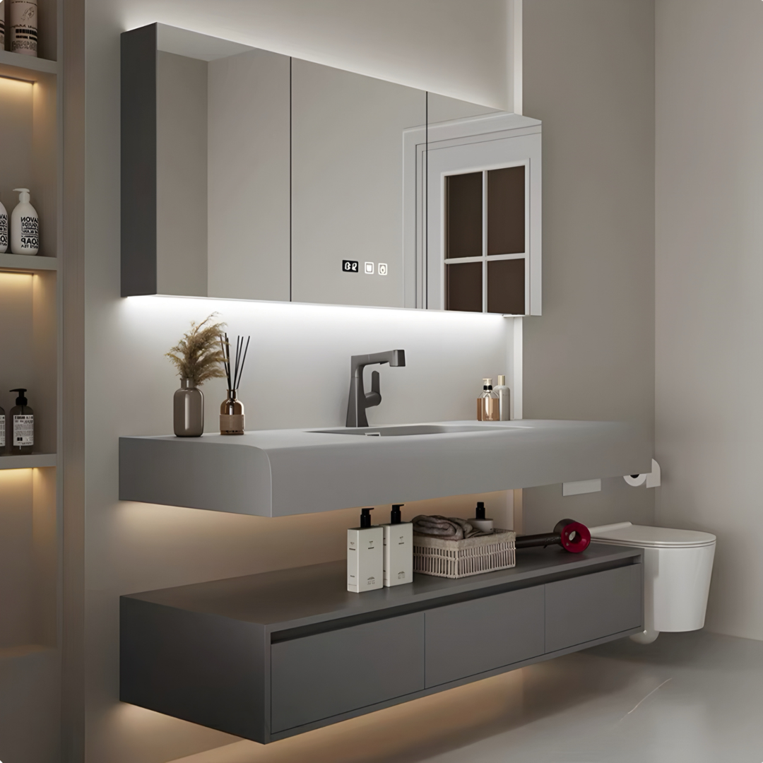SERIN Modern Bathroom Vanity Set