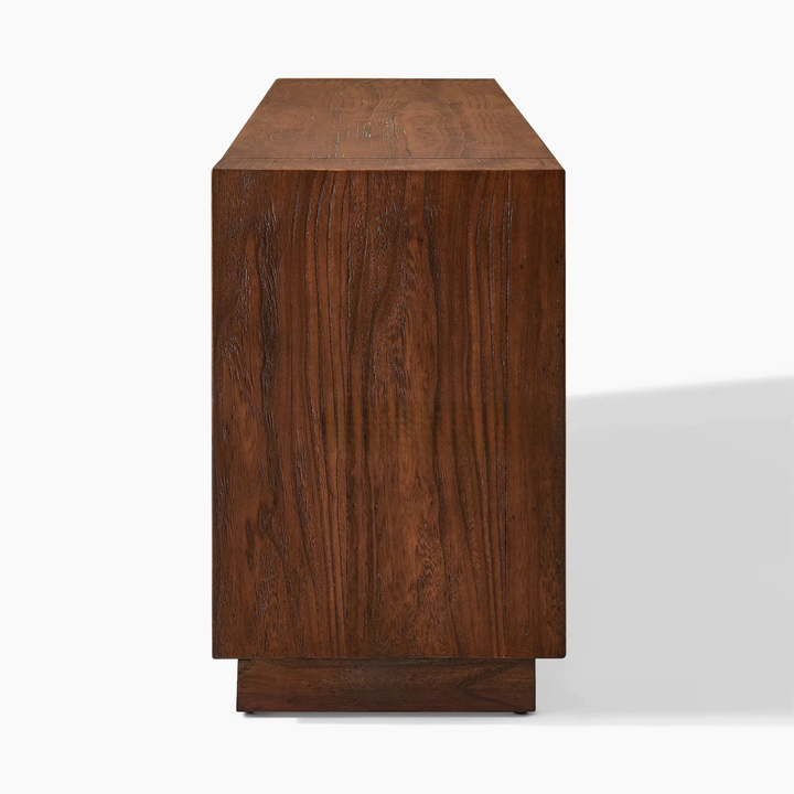 TIMBERHAVEN Rustic Solid Wood TV Console