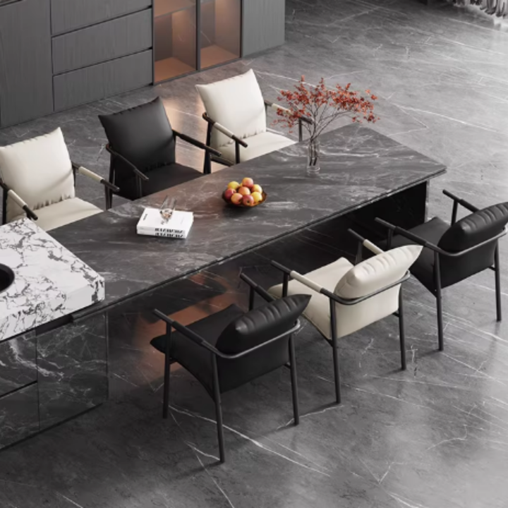 VALENTINE Modern Leather Dining Chair