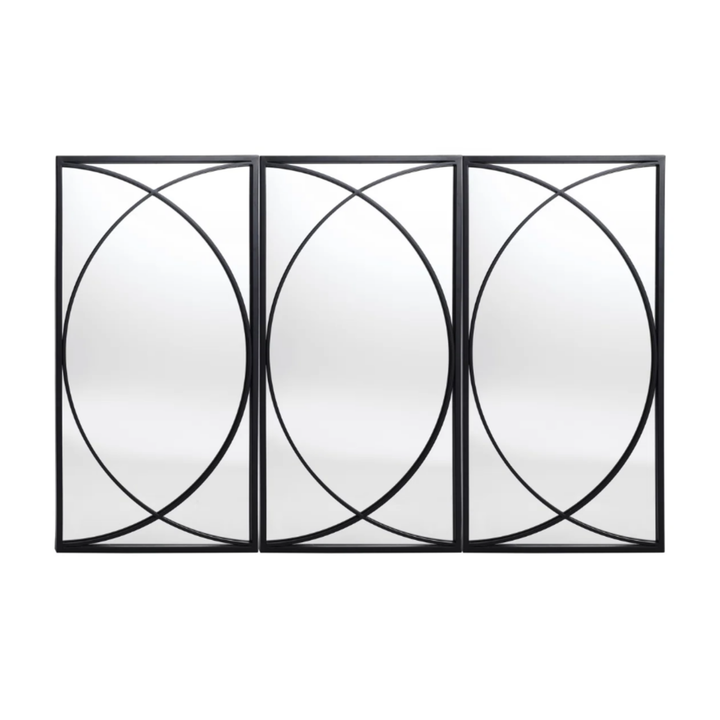PARALLAX Modern Wall Mirror Set