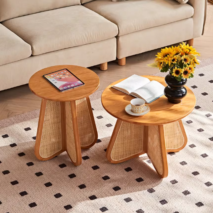 CANOPY Rattan Round Coffee Tables