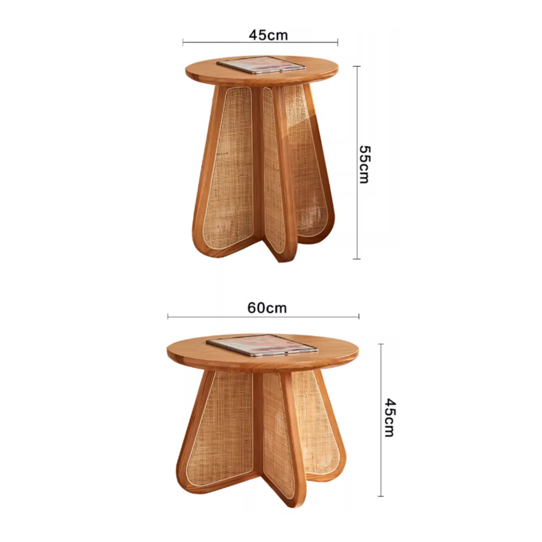 CANOPY Rattan Round Coffee Tables
