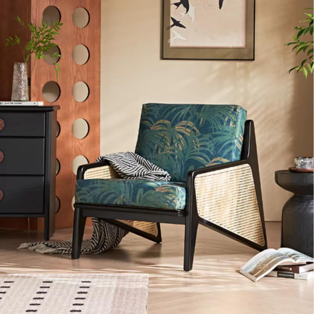 KAZUMI Wabi Sabi Rattan Lounge Chair