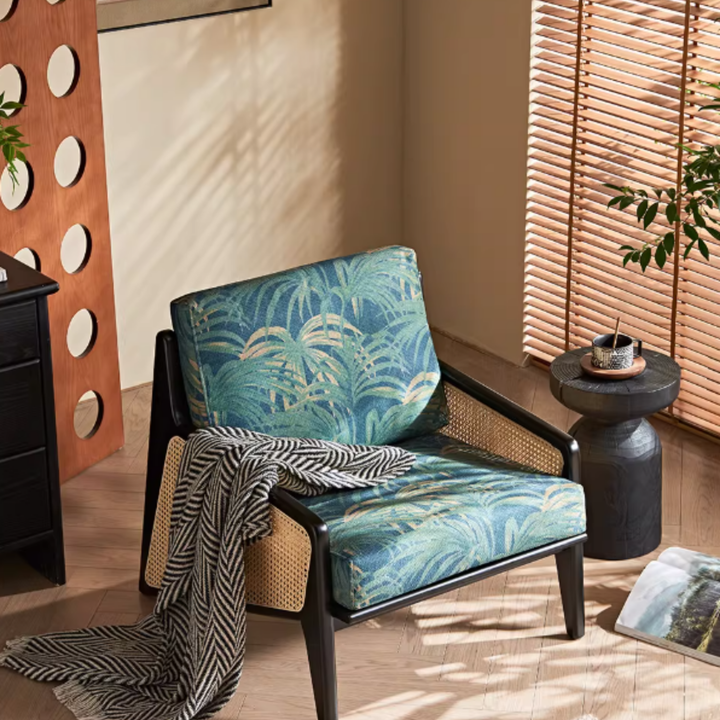 KAZUMI Wabi Sabi Rattan Lounge Chair