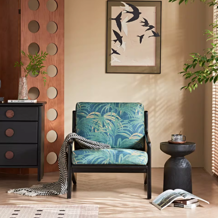 KAZUMI Wabi Sabi Rattan Lounge Chair