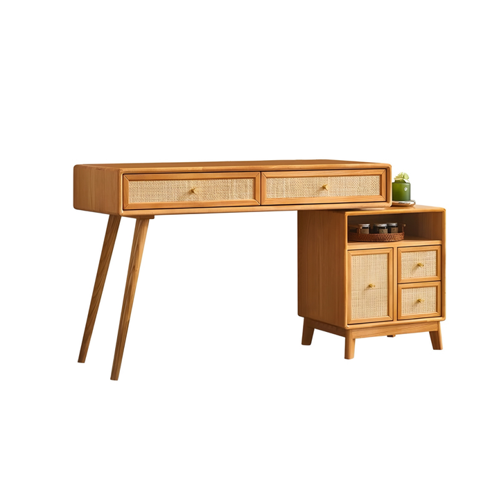 TAVENNE Rustic Solid Wood Vanity Table