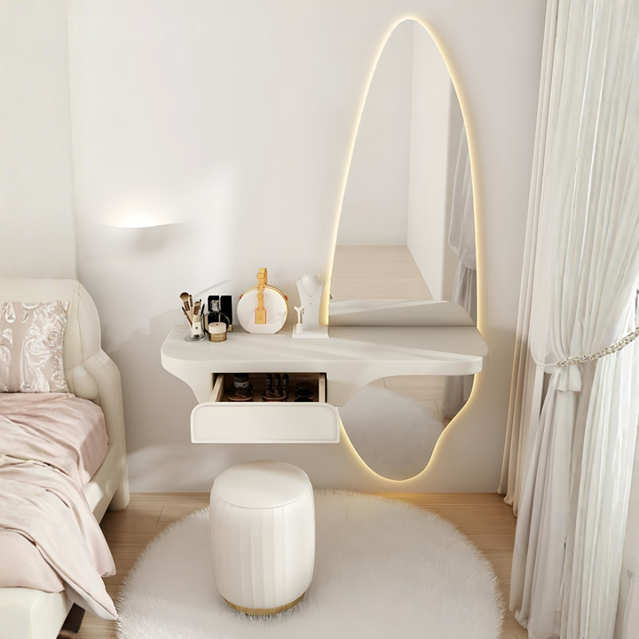AERLIS Modern Floating Vanity Table - Cassa Haus Singapore