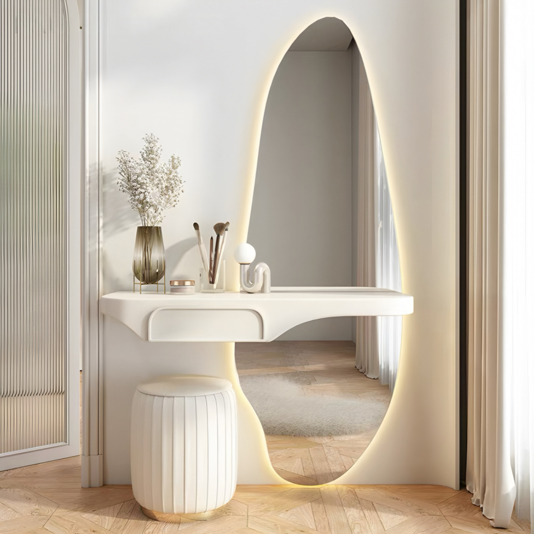 AERLIS Modern Floating Vanity Table - Cassa Haus Singapore