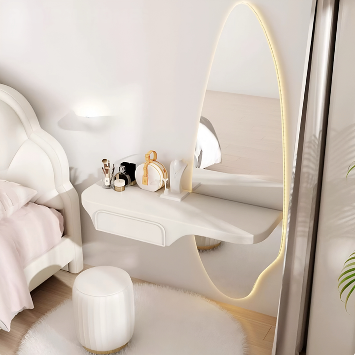 AERLIS Modern Floating Vanity Table - Cassa Haus Singapore