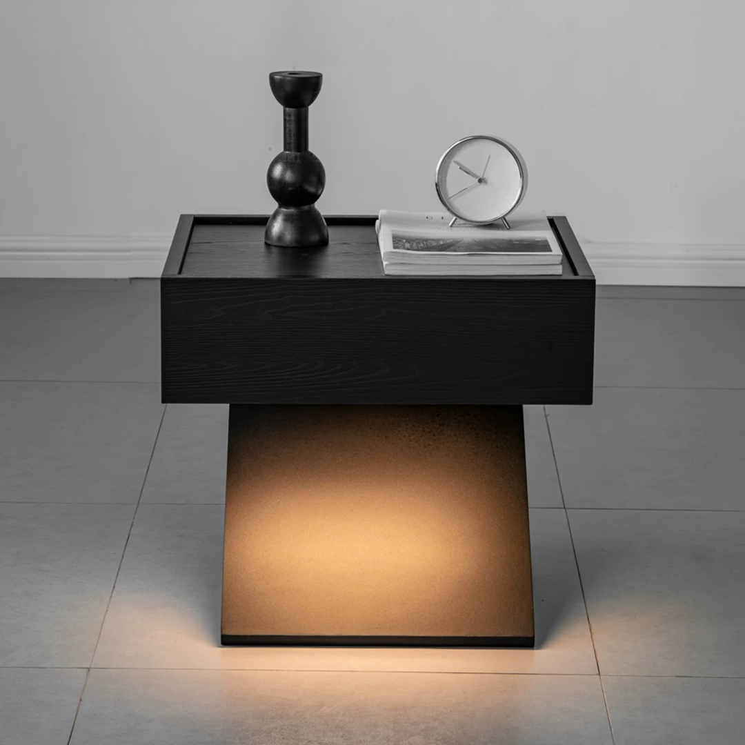 RIVON Modern Bedside Table