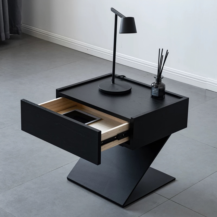 RIVON Modern Bedside Table