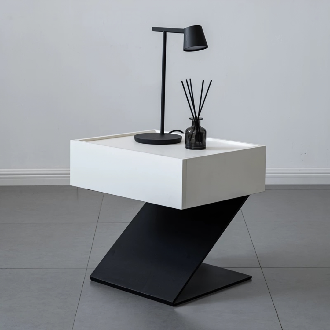 RIVON Modern Bedside Table