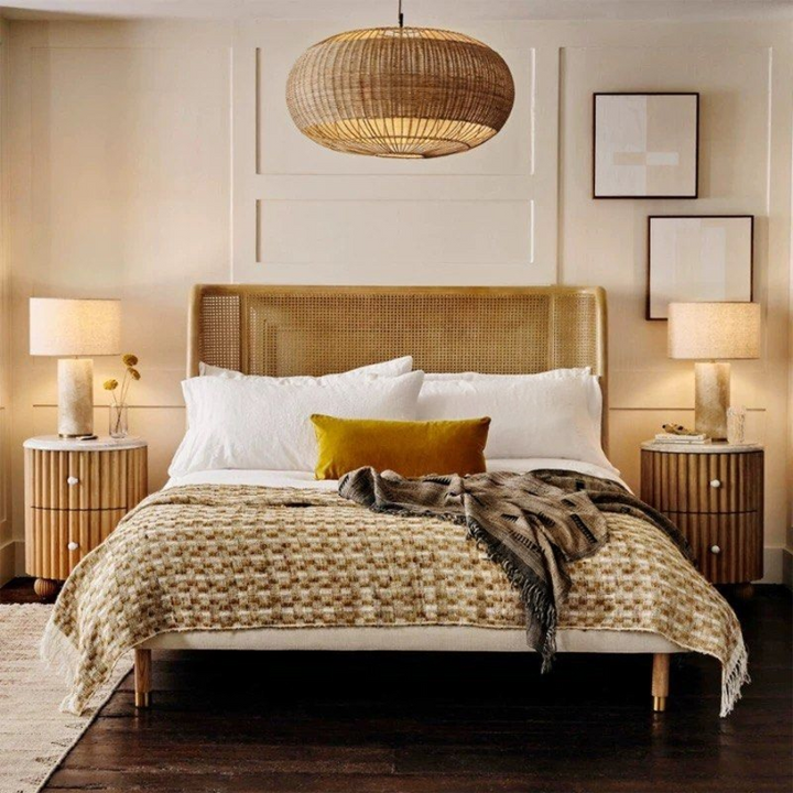 LUCY Rattan Bedframe