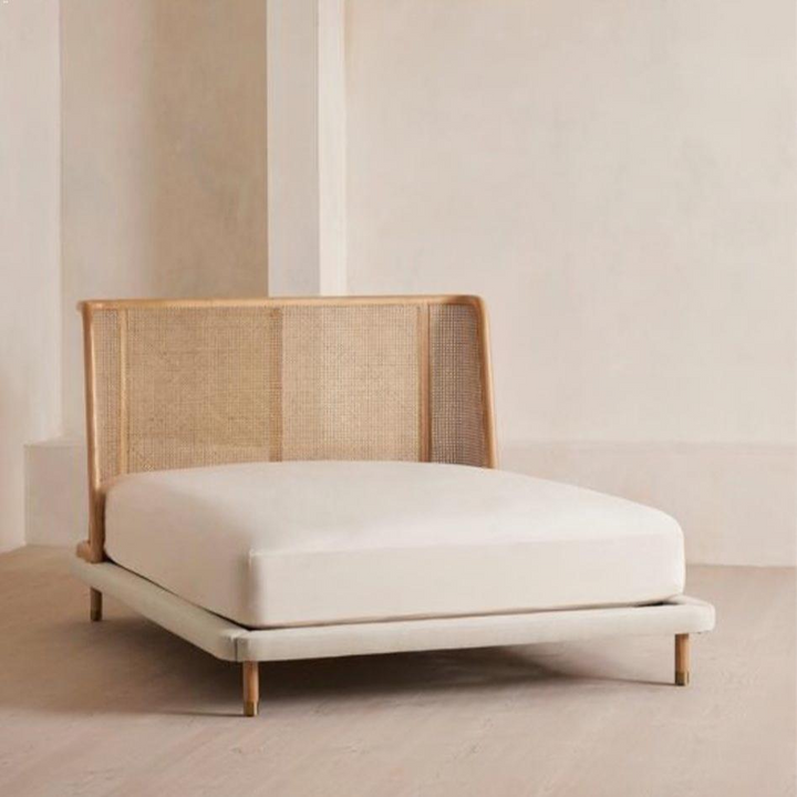 LUCY Rattan Bedframe