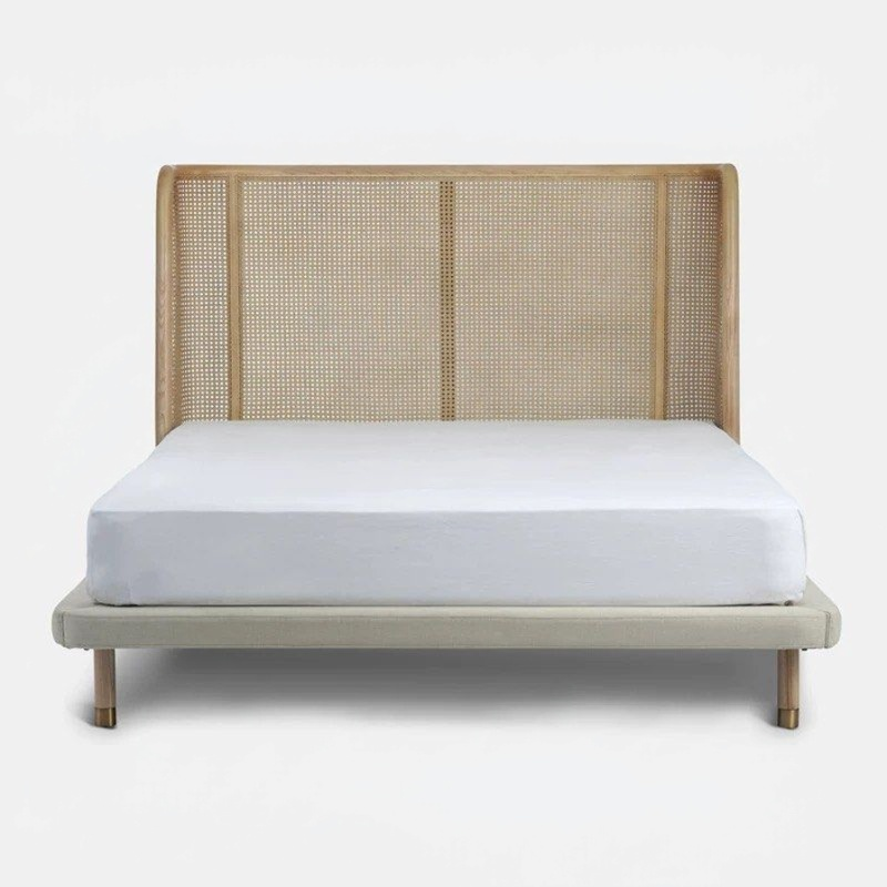 LUCY Rattan Bedframe