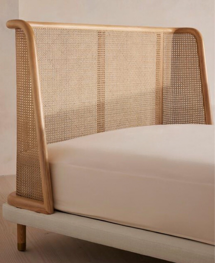 LUCY Rattan Bedframe