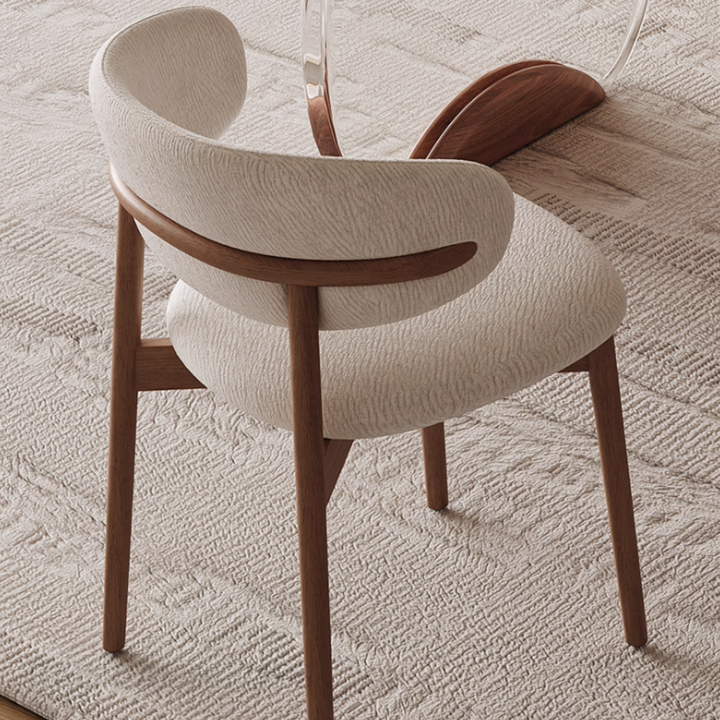LEVITAS Travertine Sintered Stone Dining Table and Chair Set