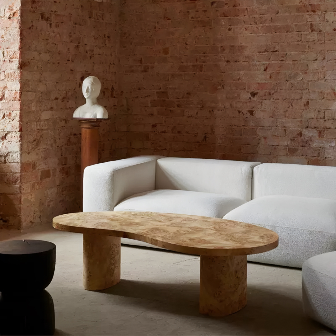 ELIORA Mappa Burl Coffee Table