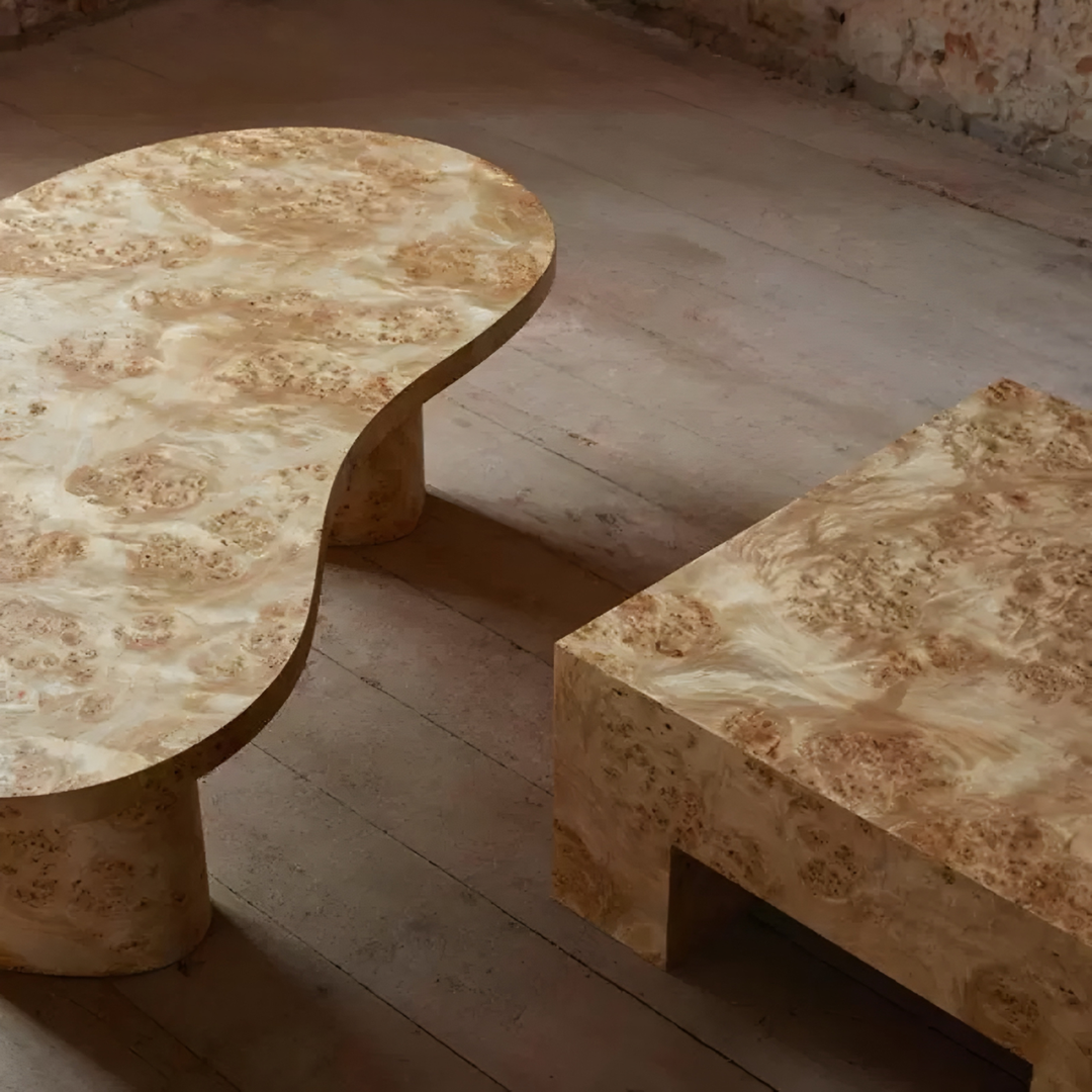 ELIORA Mappa Burl Coffee Table