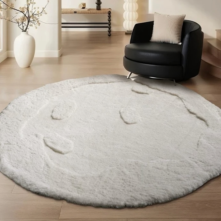NESTMOUSE Modern Soft Round Rug
