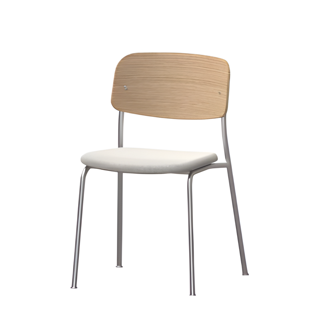 ELARA Japandi Fabric Dining Chair