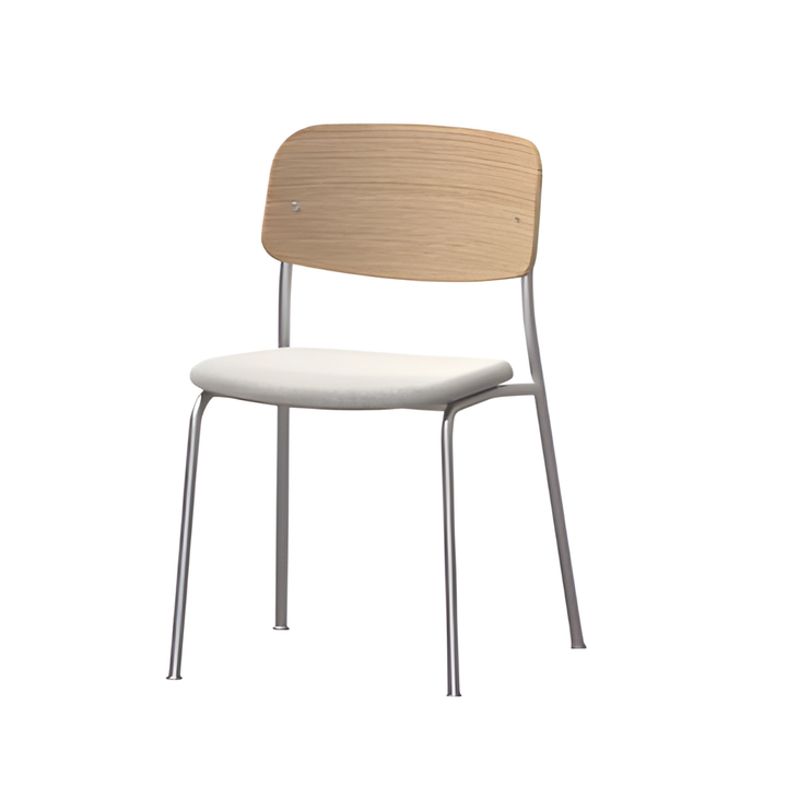 ELARA Japandi Fabric Dining Chair