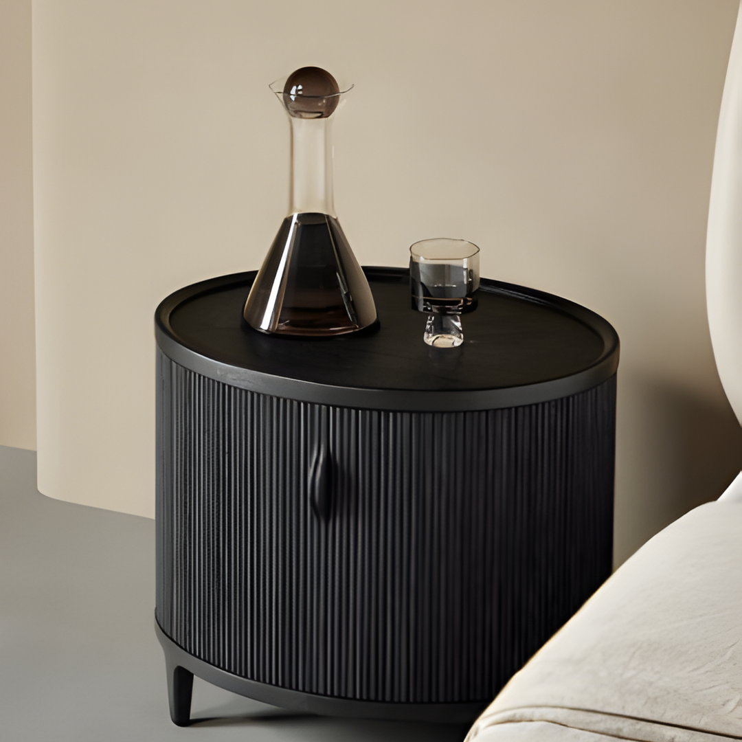 SORIN Modern Solid Wood Bedside Table