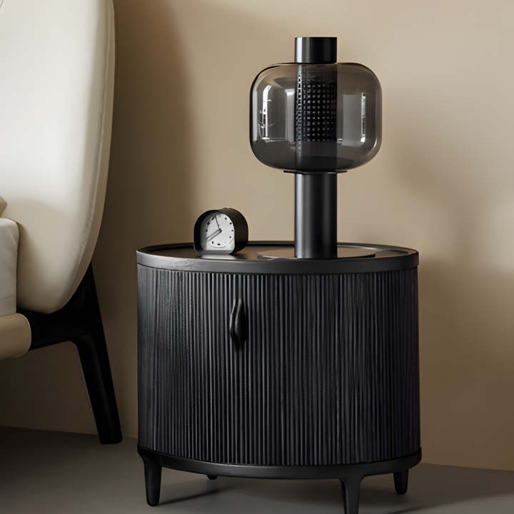 SORIN Modern Solid Wood Bedside Table