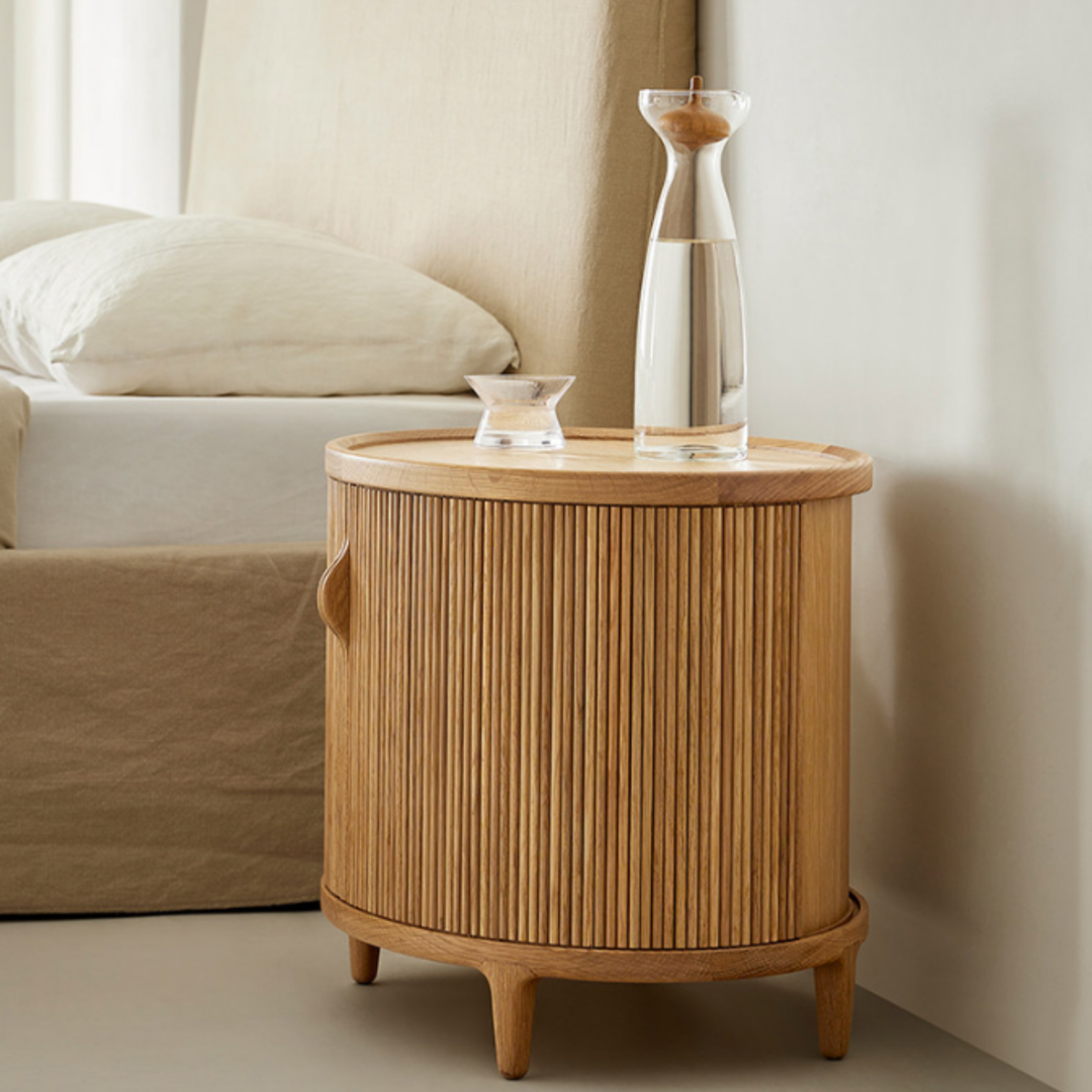 SORIN Modern Solid Wood Bedside Table