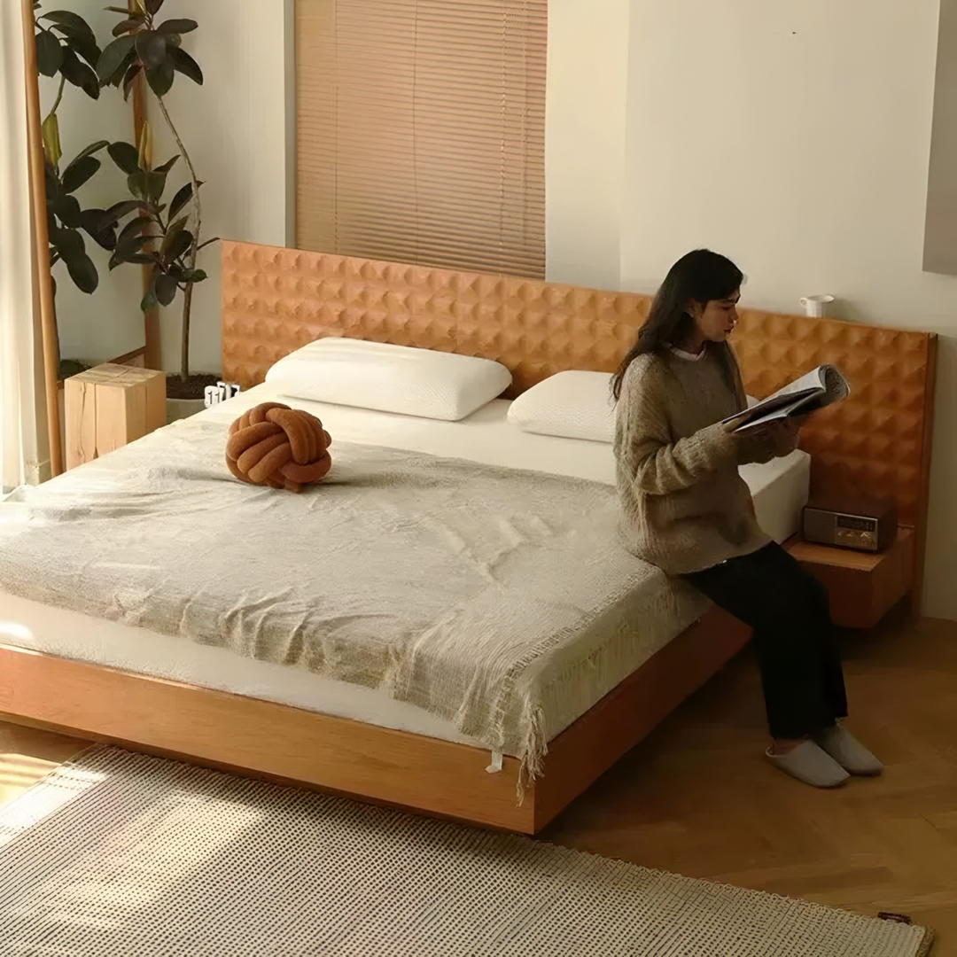 KASORI Modern Solid Wood Bedframe