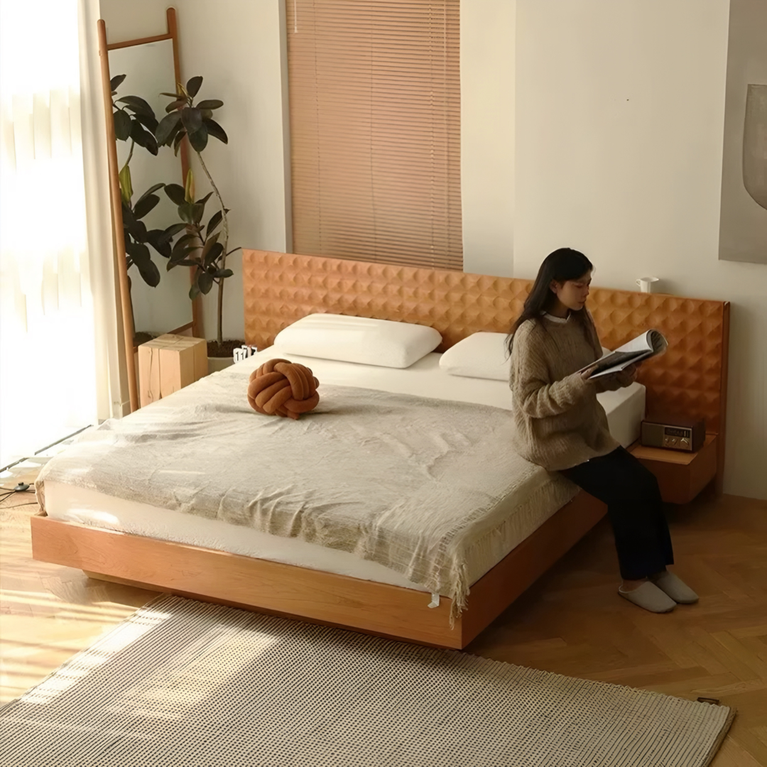 KASORI Modern Solid Wood Bedframe