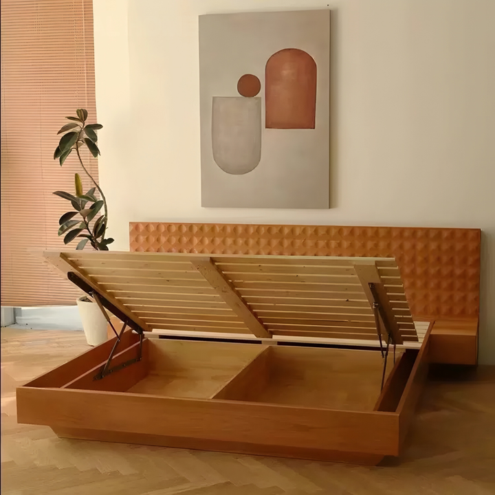 KASORI Modern Solid Wood Bedframe