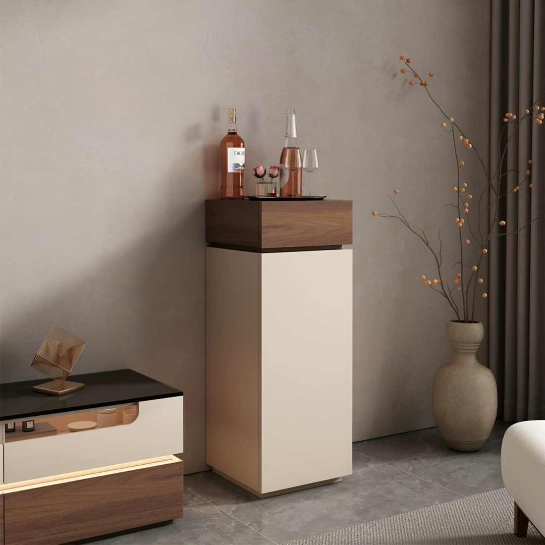 CALDIVO Modern Display Storage Cabinet