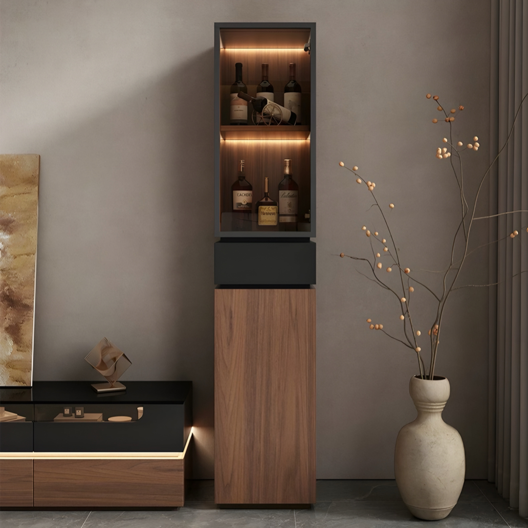 CALDIVO Modern Display Storage Cabinet