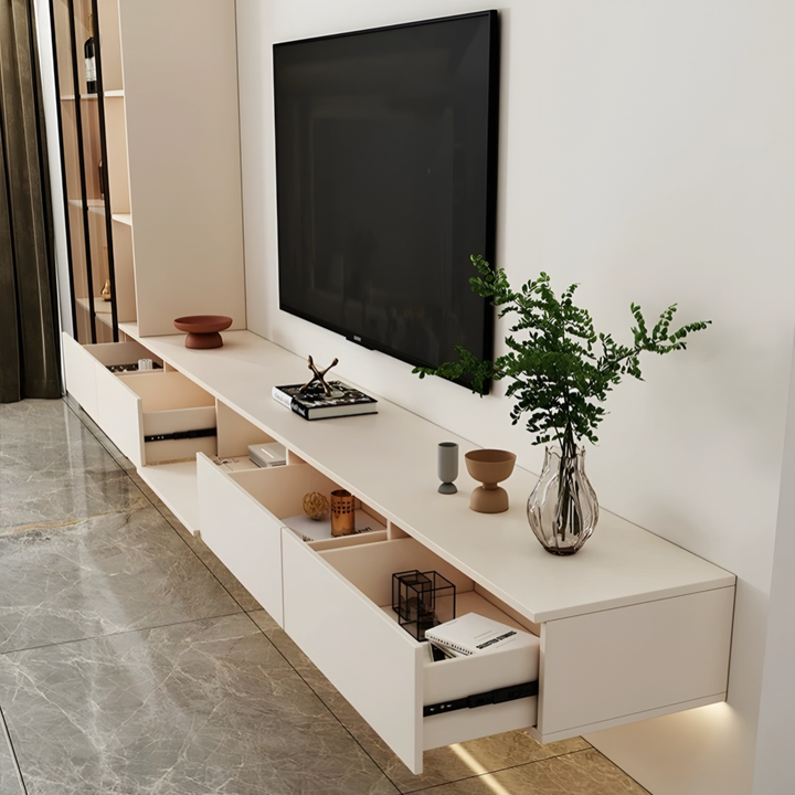 LEVORA Modern Floating TV Console Cabinet
