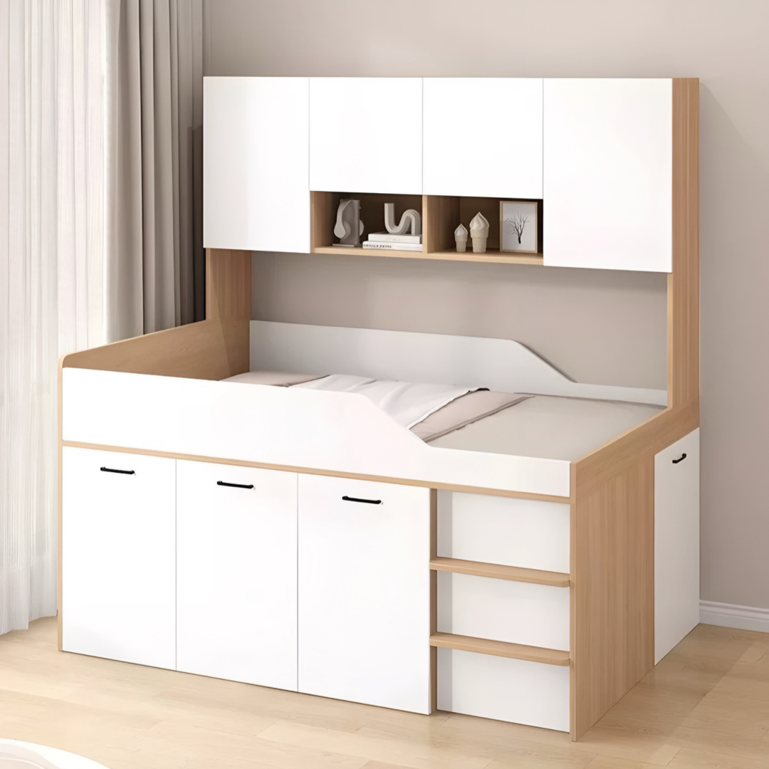 NARO Modern Multipurpose Storage Bedframe